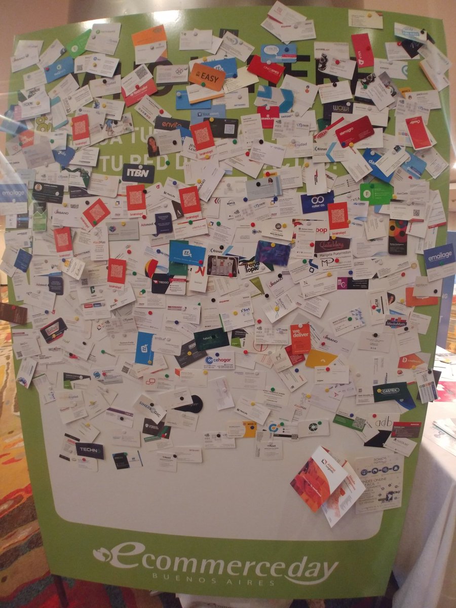 facfedmar's tweet photo. #eDayAR gran espacio de #NetworkingArea. @connaxis @eCommerceDay https://t.co/YK2yA82gU6