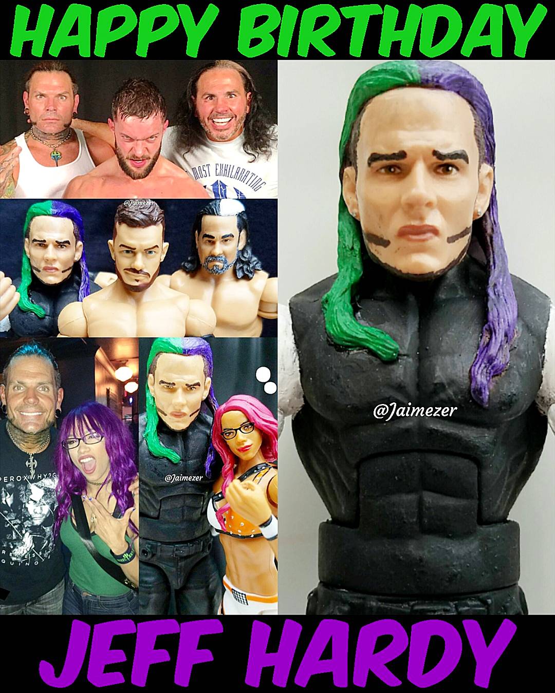 Happy Birthday to one of my all-time favorite Wrestlers, the Charismatic Enigma.. JEFF HARDY! 