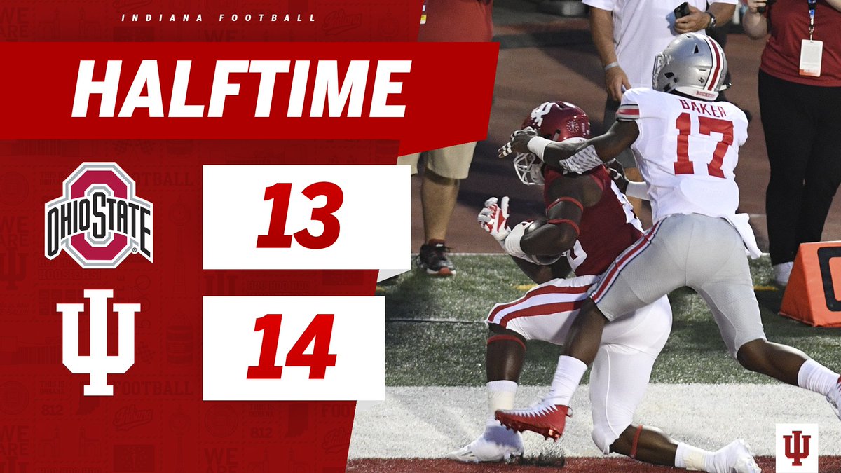 Halftime at The Rock. ⚪️🔴