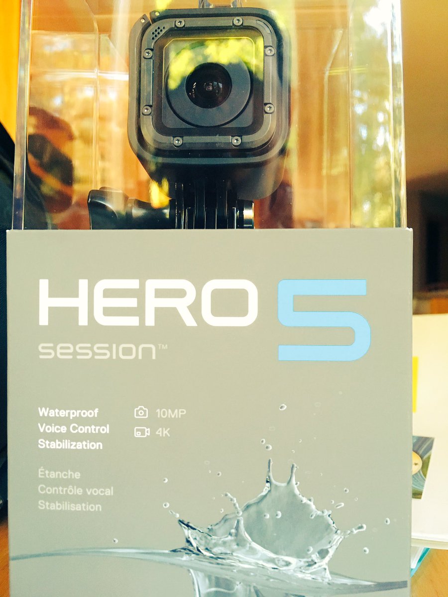 SophiaMJ8's tweet photo. I made a purchase. I'm excited about it. #gopro #herosession5 #adventuretime #itwillbewelldocumented https://t.co/L0tNJeZlj9