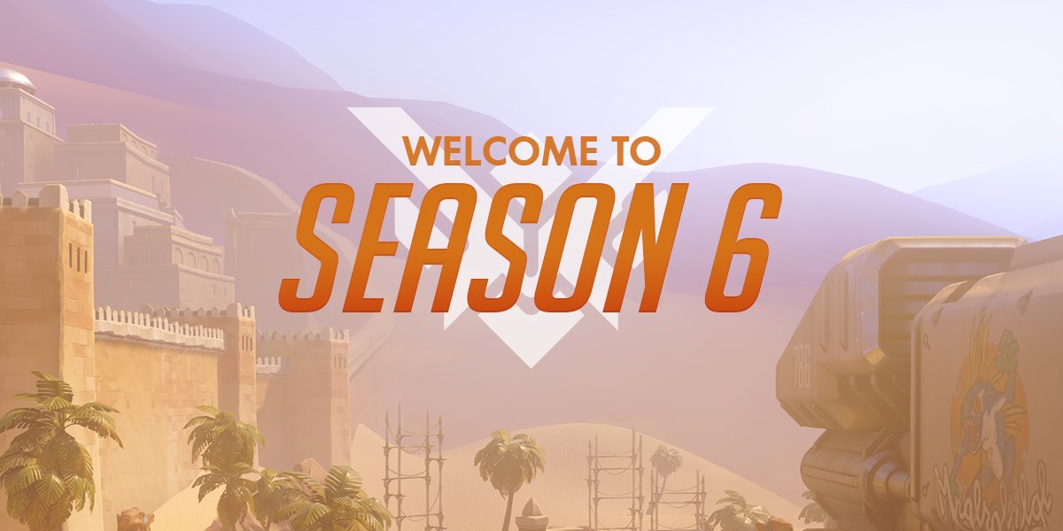 mawf_gaming's tweet photo. #Overwatch Competitive Season 6 is live! Good luck heroes!  

Blog: https://t.co/nKJwYDVvEB
Dev update: https://t.co/rYtbeorzM5

#MGN https://t.co/snCumtTmLT