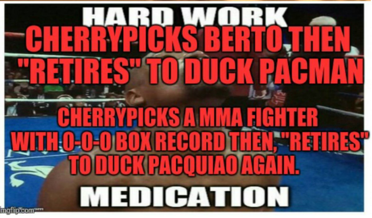 ArtoriasBoxing's tweet photo. Hahaha I just saw this... 😂😂😂😂 @FloydMayweather #IVGate #HardWorkMedication #Flomos https://t.co/2yVri7YNpF