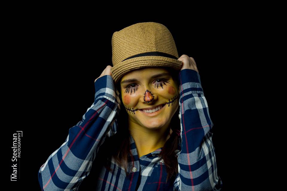 GoreDolls's tweet photo. You know Halloween is incoming when #Scaryfarm is trending. We have our own resident from a Scary Farm. Less scary. More cute. https://t.co/gielekk3VJ
