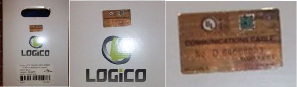 LinoyaCabling's tweet image. UL warns that Logico brand Category 5e cable may be hazardous