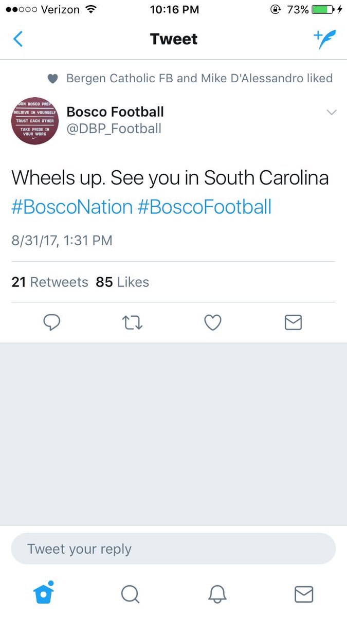 rilesmcDiles's tweet photo. So we're friends with bosco now? @BergenCathFBall https://t.co/RMuDK5VAlE