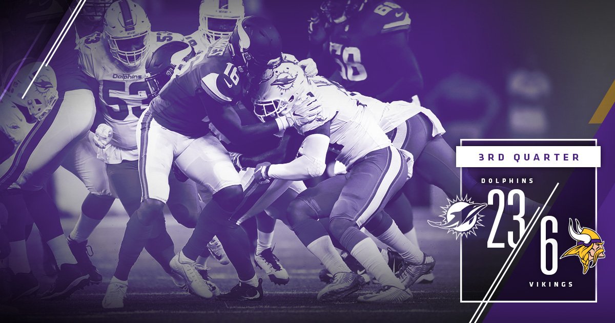 Here's to the final quarter of the preseason. #Skol https://t.co/UjRYhPNJLB