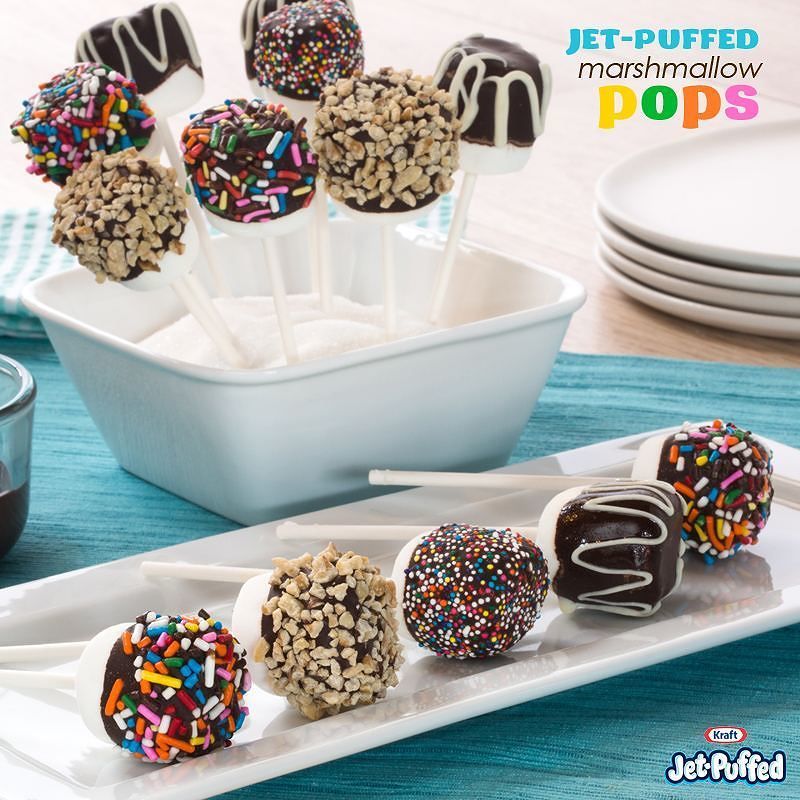 JetPuffed's tweet photo. Sprinkles or crushed nuts? What would you cover your marshmallow pops with? 🍫 {https://t.co/LTQszv5gpI} #linkinprof… https://t.co/iJZCPwJr1R https://t.co/ZIlLkn5J6R