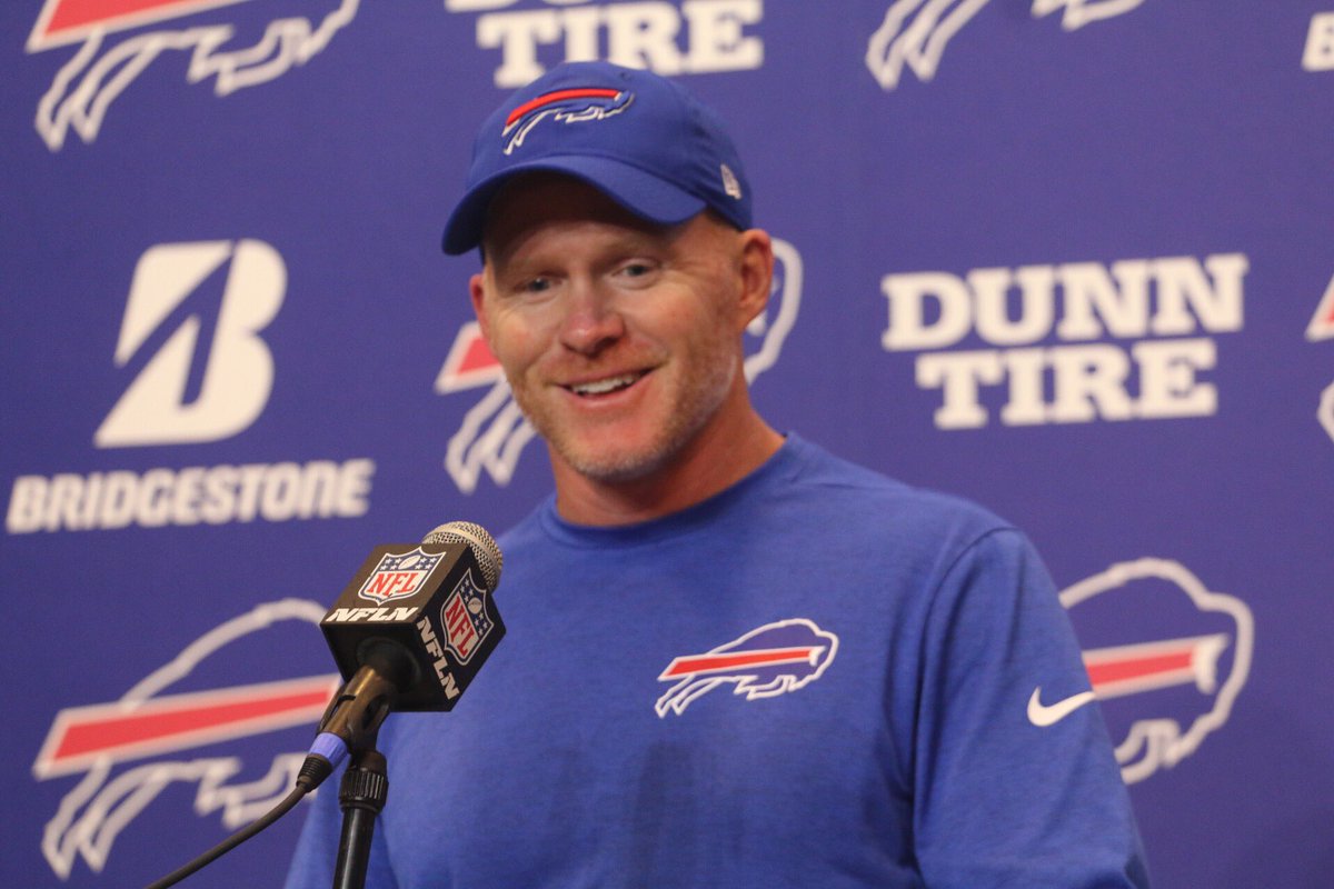 BuffaloBills's tweet photo. McDermott: "Great to see Jordan Johnson score a touchdown. Happy to see the hometown kid make the most of his opportunity." https://t.co/apheP5oGLF