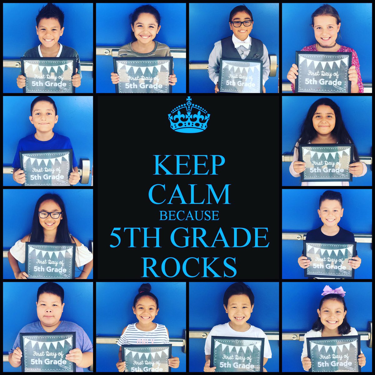First Day of Fifth Grade! #fifthgraderocks #readyforfifthgrade #finleyeagles #computersciencemagnetschool #WSDFirstDay