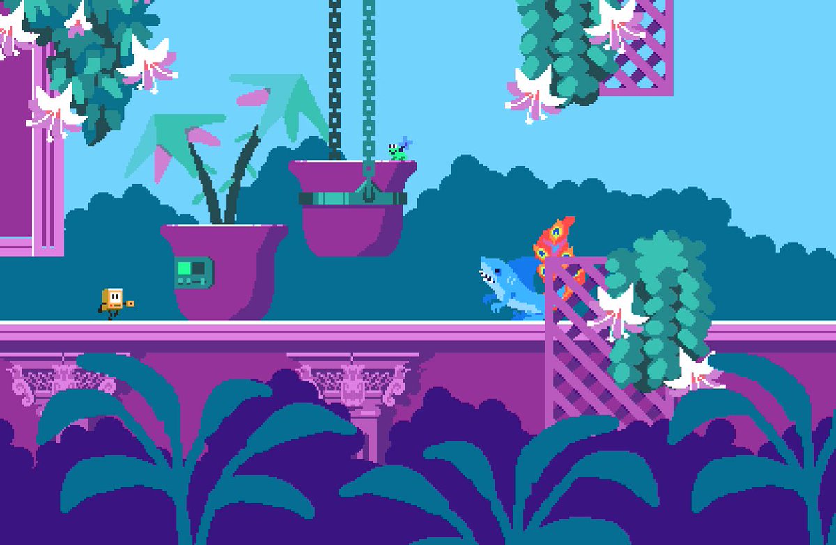 LostBitsGame's tweet photo. New zone art has been in the works at Lost Bits HQ this month! https://t.co/hKPcAs2VYm