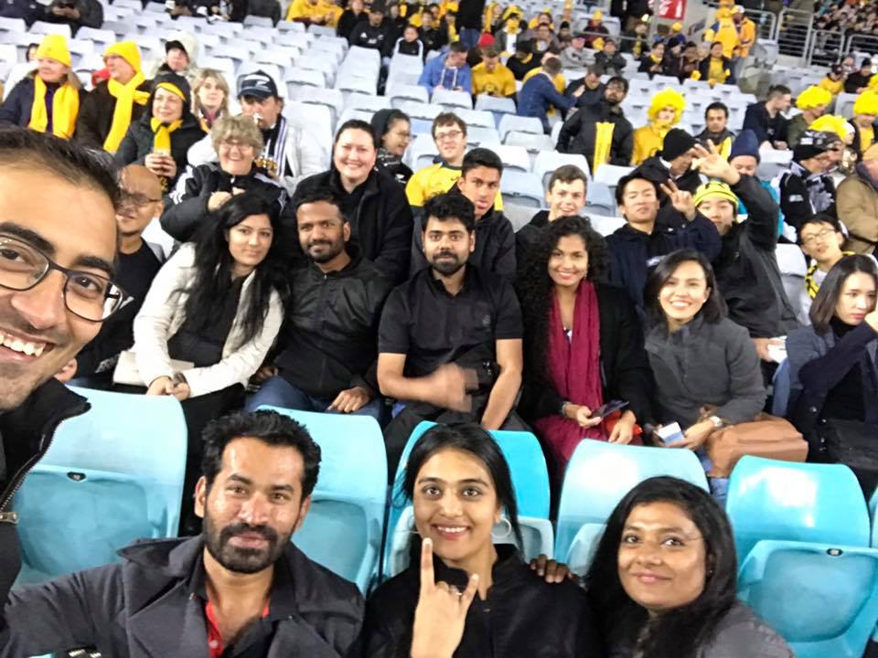 SPJainSydney's tweet photo. The students had the exciting opportunity to experience a truly local Cultural experience – the All Blacks vs The Wallabies!
#rugby #Sydney https://t.co/cdHYatPwO1