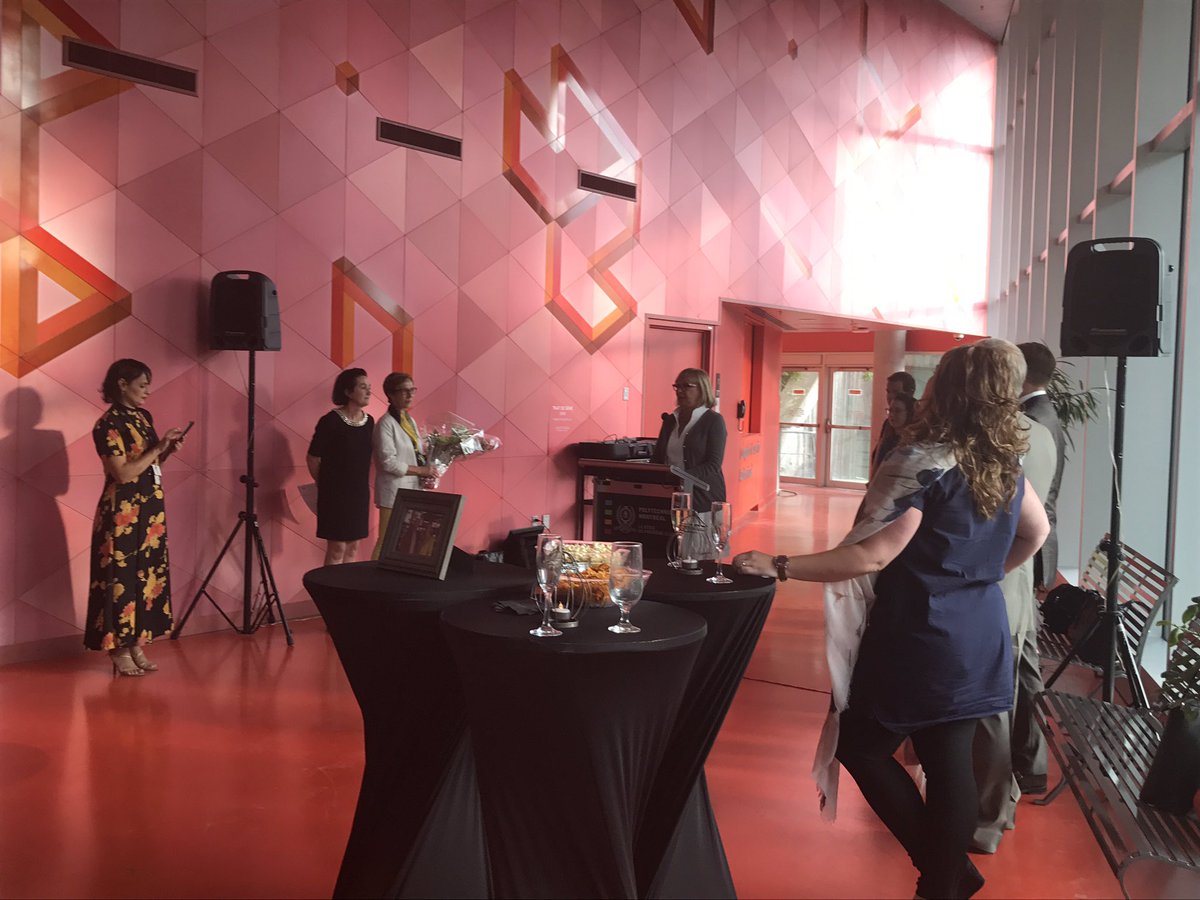 n_demarcellis's tweet photo. Célébration ce soir pour souligner le départ à la retraite de
Diane de Champlain qui était pdg @FondationPoly @polymtl Un grand merci Diane! https://t.co/Ir7aEk0LkO