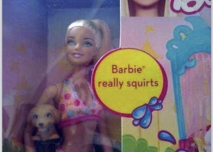 I saw this in the kids department today. Seems a little age inappropriate if you ask me. 😂 https://t