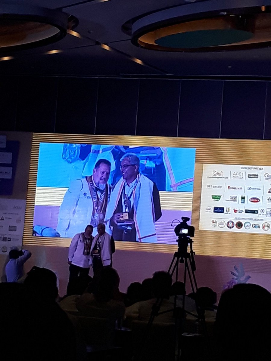 BijuManickkam's tweet photo. #ICCVII IFCA# Mr.Arnab Mukherjee  ,Welbilt Inc was facilitated by WACS President https://t.co/1F1DqYte9U