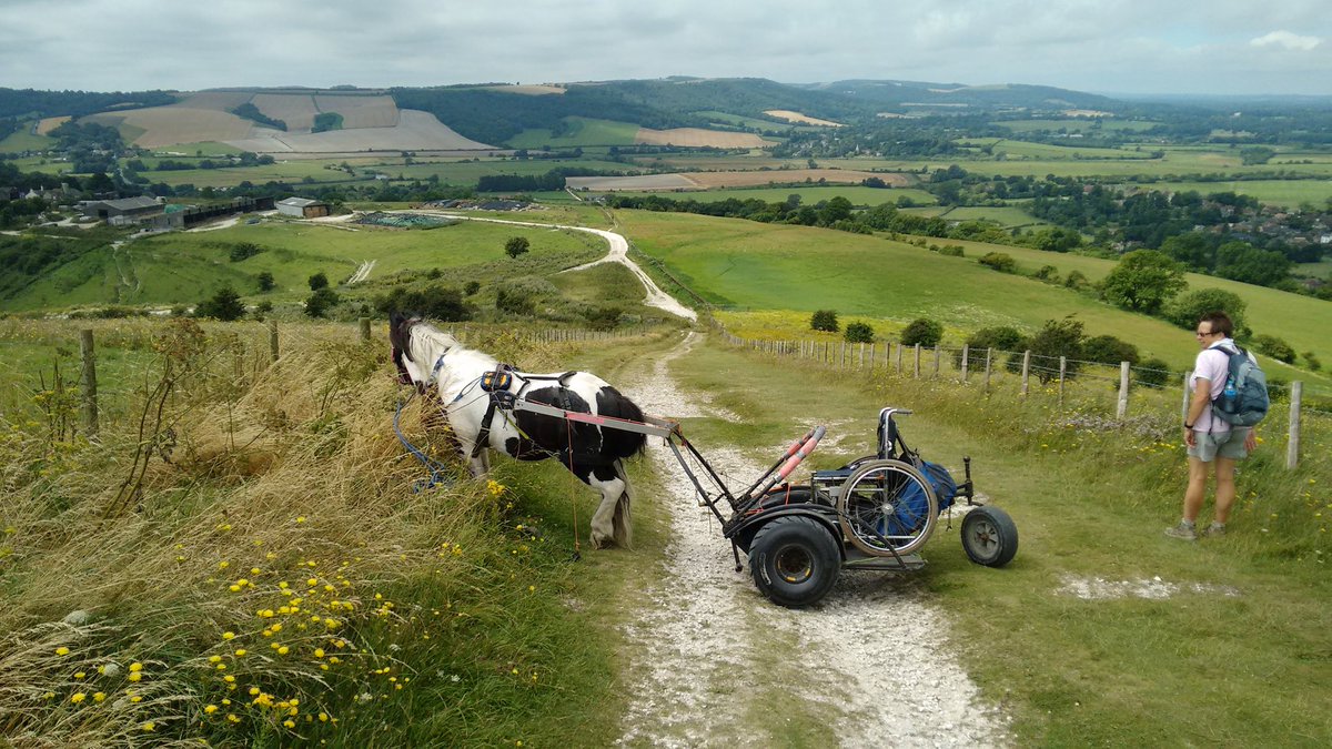 ponyaccess's tweet photo. It is all accessible. No need to concrete. No need to change anything. Anyone, in any wheelchair can join the trail. #InclusiveCountryside https://t.co/MWFQifkvyj