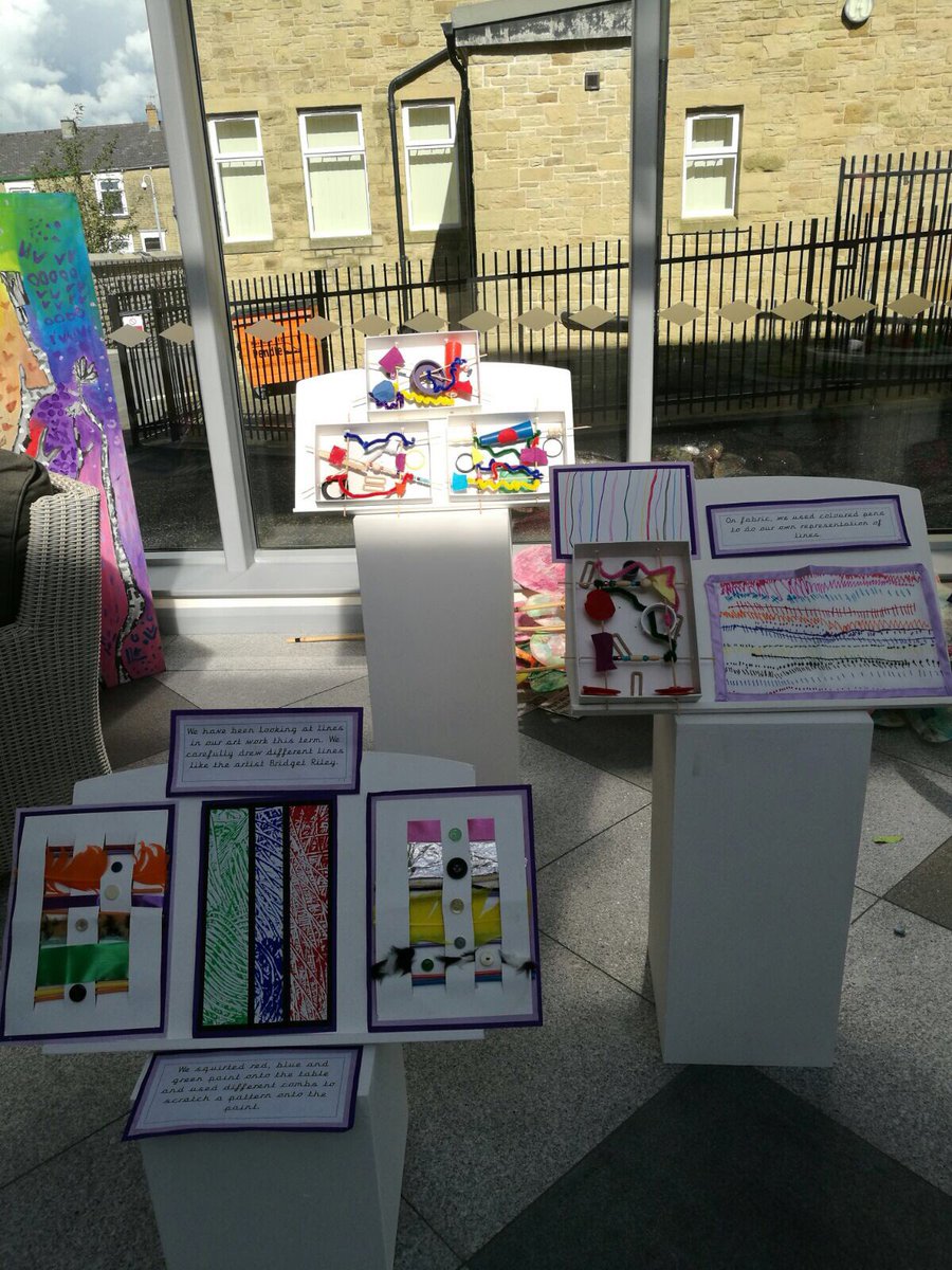 Whitefieldhead's tweet photo. Our main entrance is all ready for Monday. Some beautiful art work and early mark making visible for parents @PieCorbett https://t.co/3Hbm7X17Rz