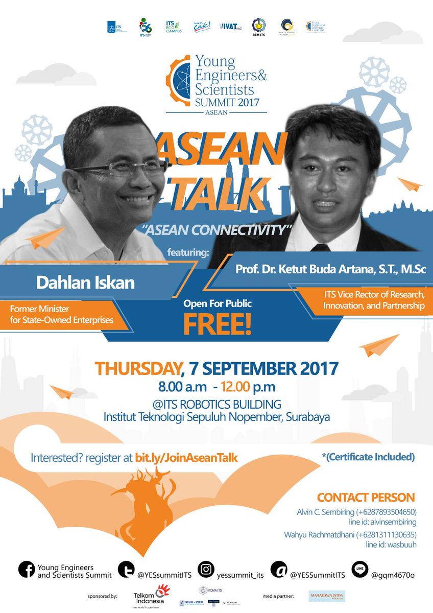 [ ASEAN TALK ]

Feel free to join, for everyone!

Grab the seat before it's too late by clicking bit.ly/JoinAseanTalk