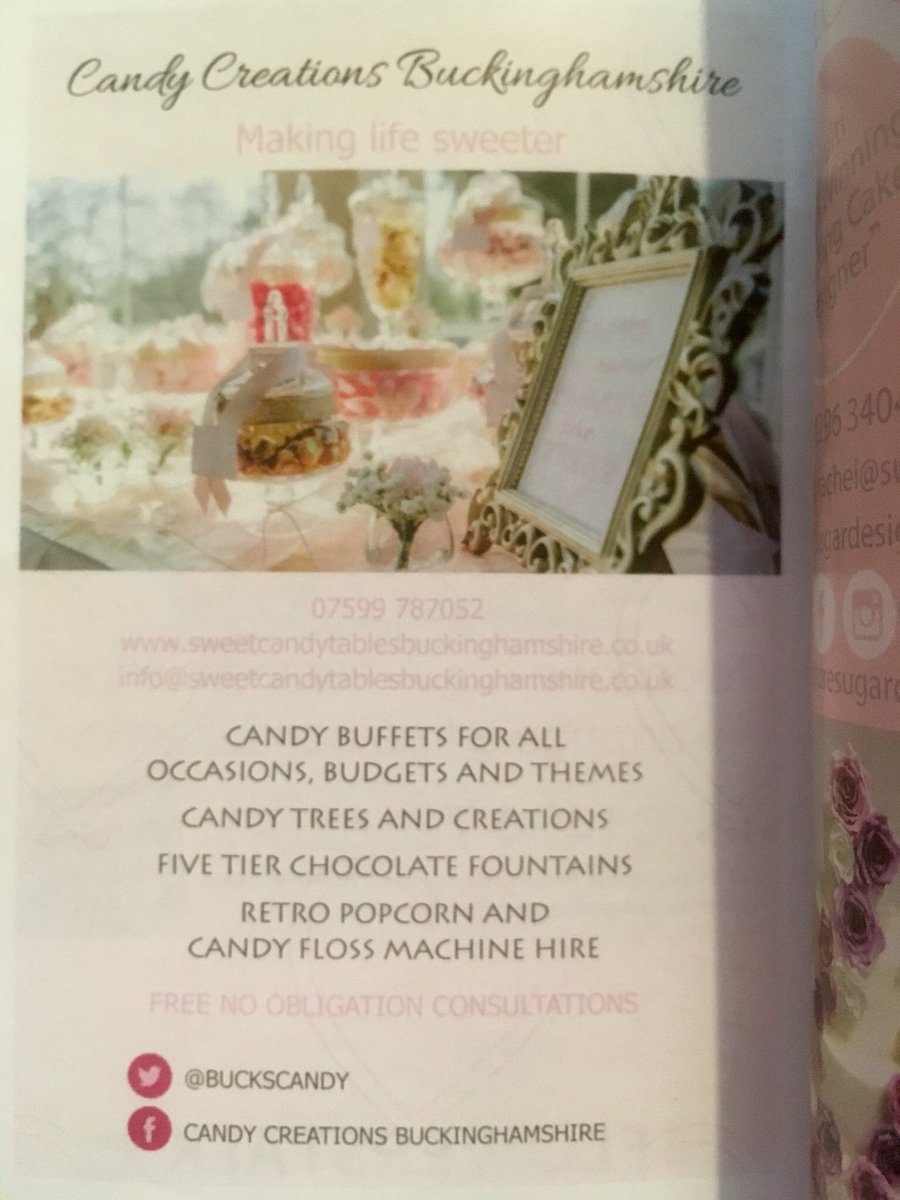 We are featured in the new Berks &amp; Bucks 2017-2018 <a href="/GuidesForBrides/">Guides For Brides</a> wedding guide this year check us out sweetcandytablesbuckinghamshire.co.uk