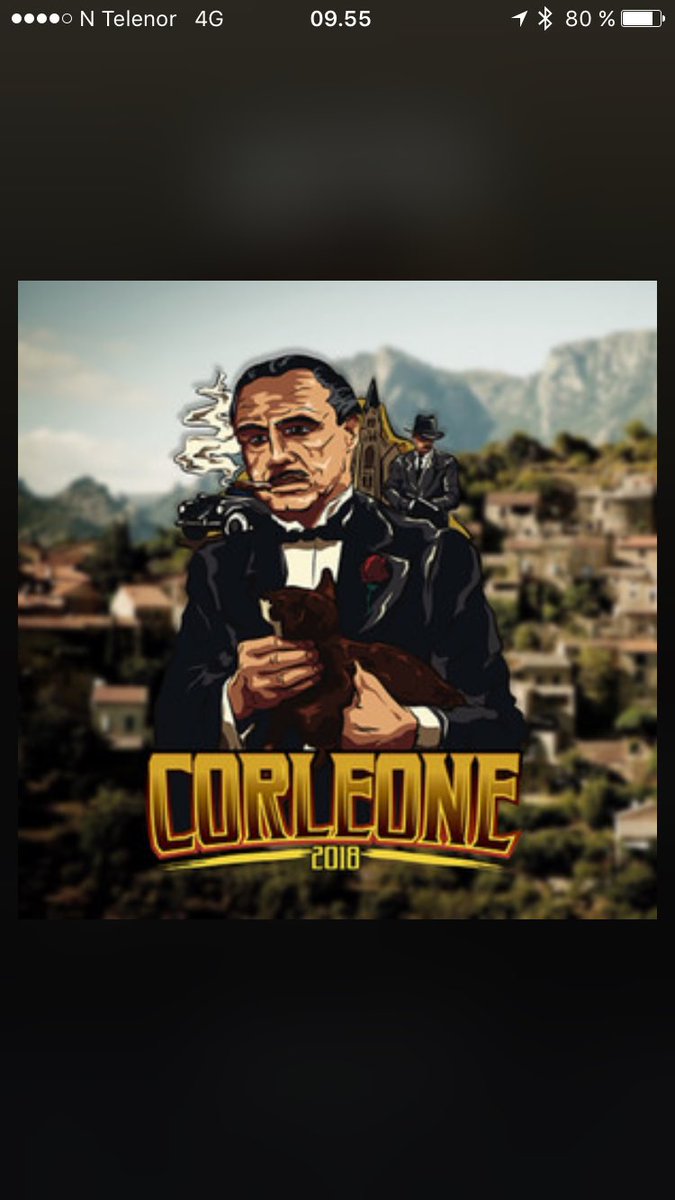 skeia's tweet photo. Du fucke itj med Corleone! @DIDDABOY https://t.co/iFiruVqD8e