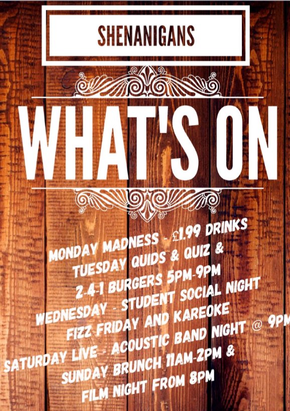 ShenanigansPRE's tweet photo. Lots of excited new events are happening @ Shenanigans this September!
Make sure you subscribe/like/follow for updates.
TELL YOUR FRIENDS :) https://t.co/ncHrrygk4J