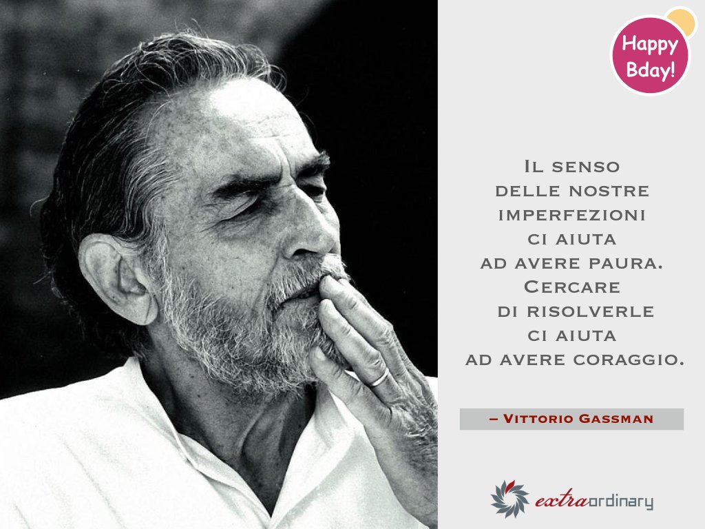 #ExtraordinaryBirthday #VittorioGassman