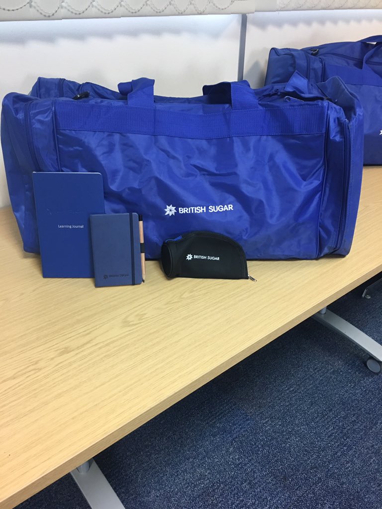 Kit bags ready for our 2017 apprentices starting today.
