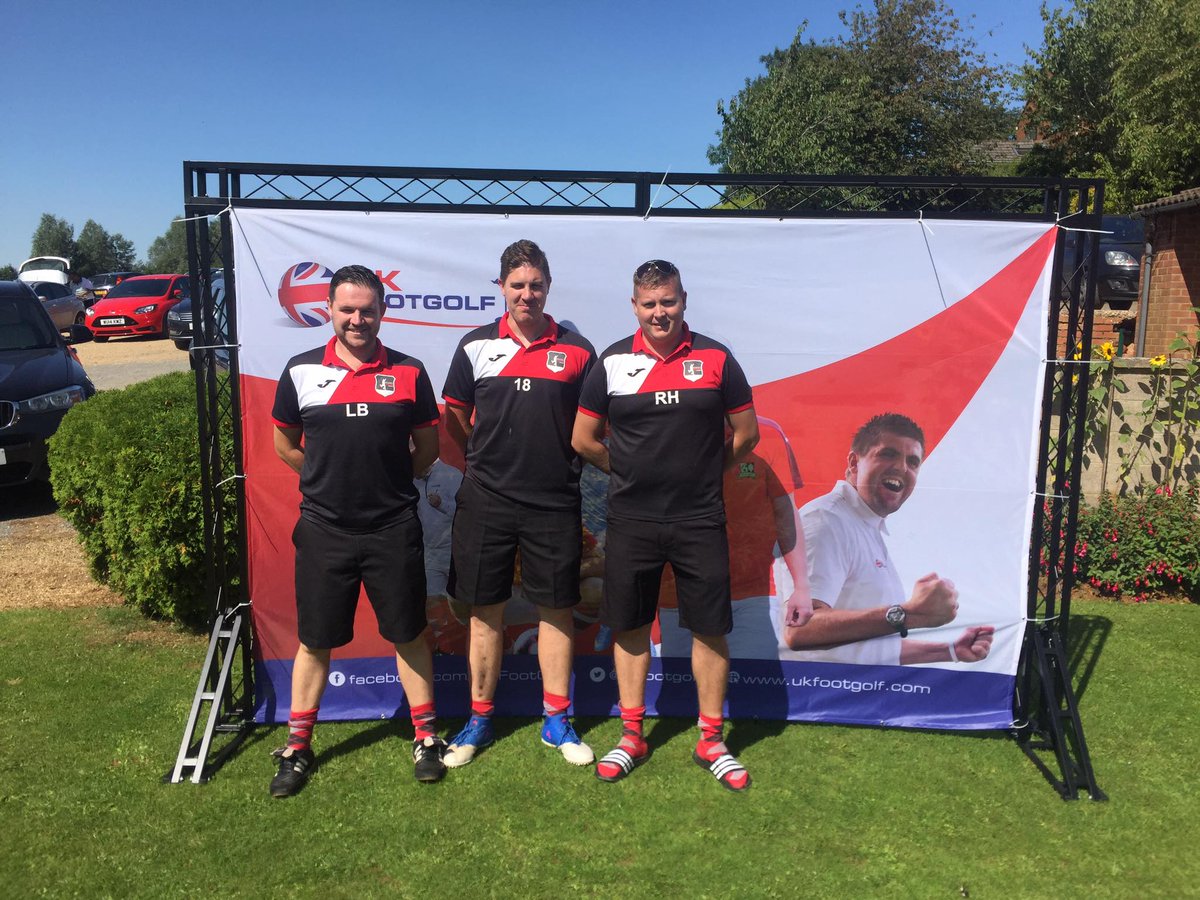 mouseholdFGC's tweet photo. @bennett_lee, @r8hugs &amp; Lee travel to @FootGolfCambs for the @UKFootgolf Super Series on Sunday. Good luck boys. Bring home that trophy. https://t.co/Ba1uQqqZg6