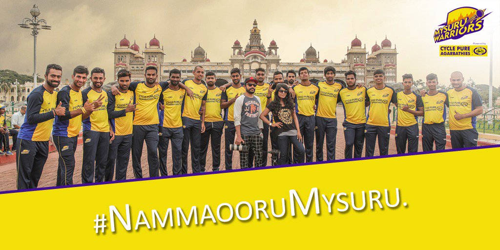 mysore_warriors's tweet photo. #NammaHuduguru get together for #NammaAnthem
#NammaOoruMysuru. 
#StayTuned for the official Anthem release only on the @MysuruWarriors page. https://t.co/8dDSNnRO2k