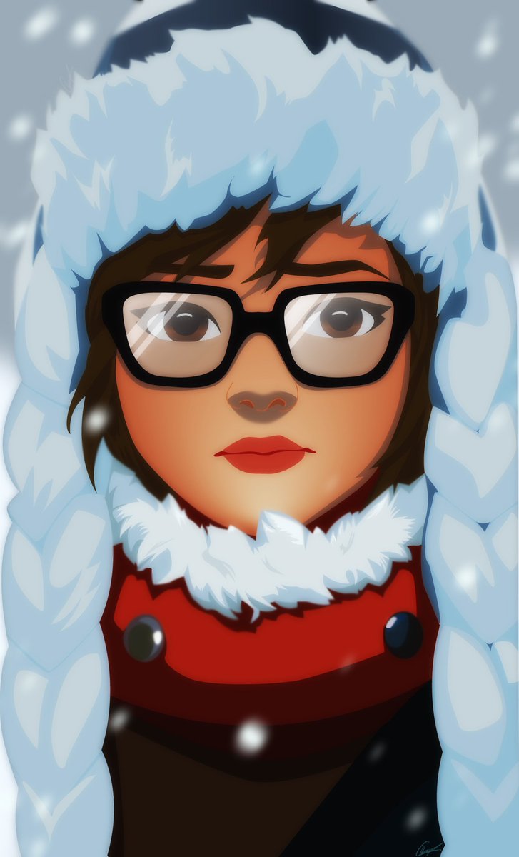 Clearrr19's tweet photo. Rise and shine 
@PlayOverwatch @25yolanda8866 #mei #Overwatch #FANART https://t.co/C0sF2gXSzM