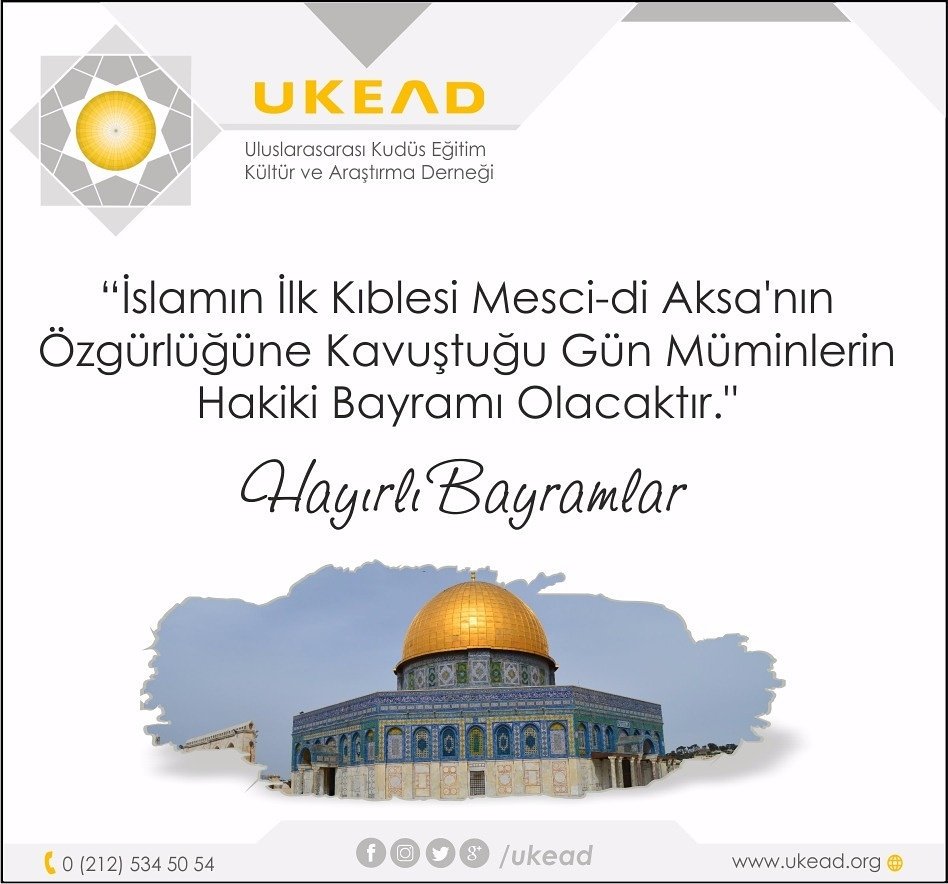 UKEAD_TR's tweet photo. Gönlümüzde ki gerçek bayramlara kavuşmak dileğiyle... 
#BayramınızMübarekOlsun
#ukead
#mutlubayramlar 
#çocuk 
#kudüs
#freeQues https://t.co/aFTmqbTIeK