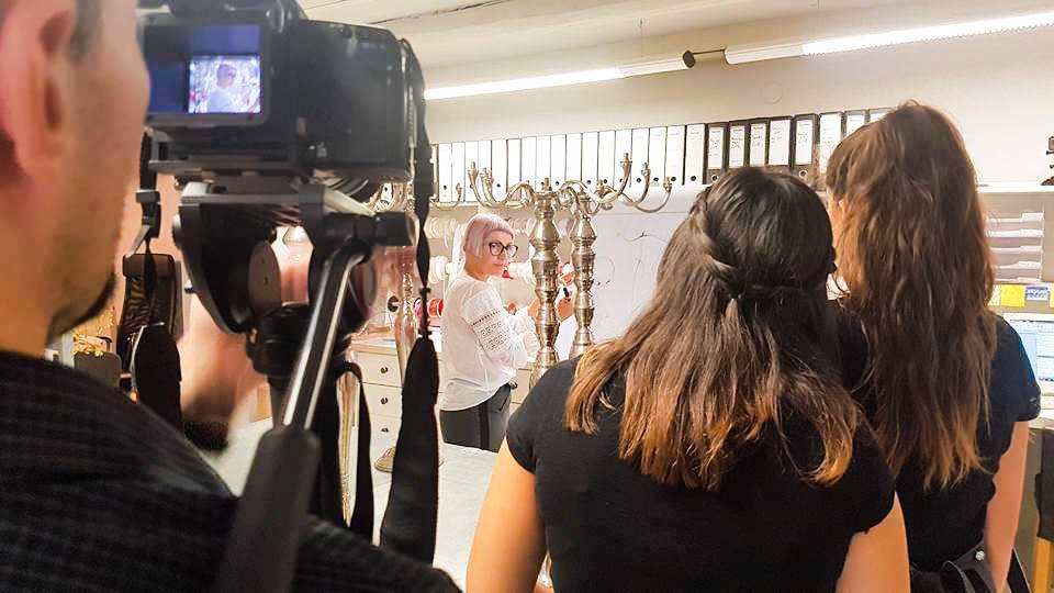 ForgeBIT's tweet photo. Live from #Zagreb: it's hard being a flower designer! We bring you #LelaDesign in action. 🌸 https://t.co/tx2oNinYfw
