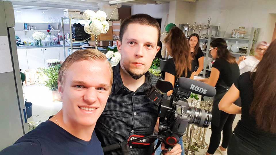 ForgeBIT's tweet photo. Live from #Zagreb: it's hard being a flower designer! We bring you #LelaDesign in action. 🌸 https://t.co/tx2oNinYfw