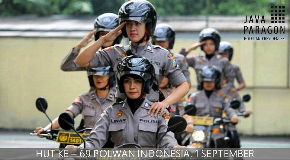 JavaParagon's tweet photo. Selamat HUT Ke-69 POLWAN INDONESIA #JavaParagonHotel #ReveurHospitality #HUT #Polwan #Indonesia +6231-5621234 https://t.co/3wuXDqsHUL