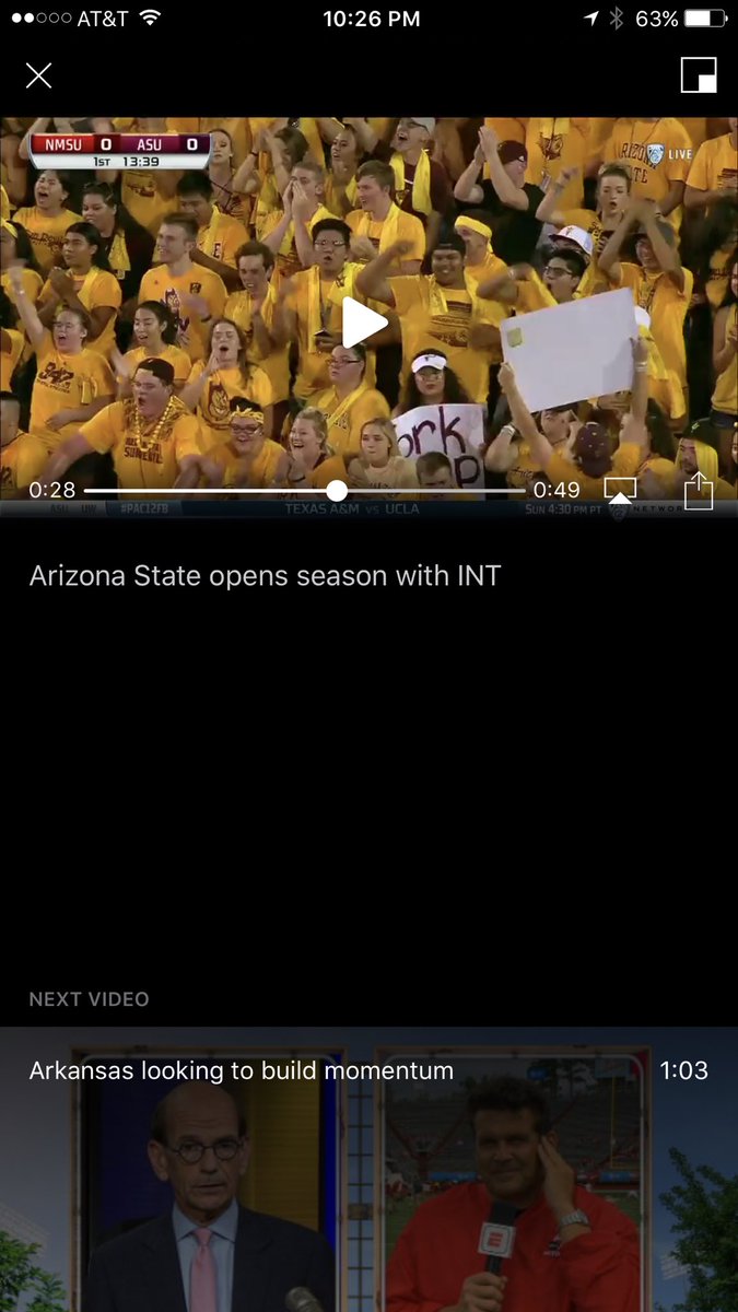 ScottBUCS1's tweet photo. @The_ASUFlagMan you the flagman!! https://t.co/WlW5UYdcCC