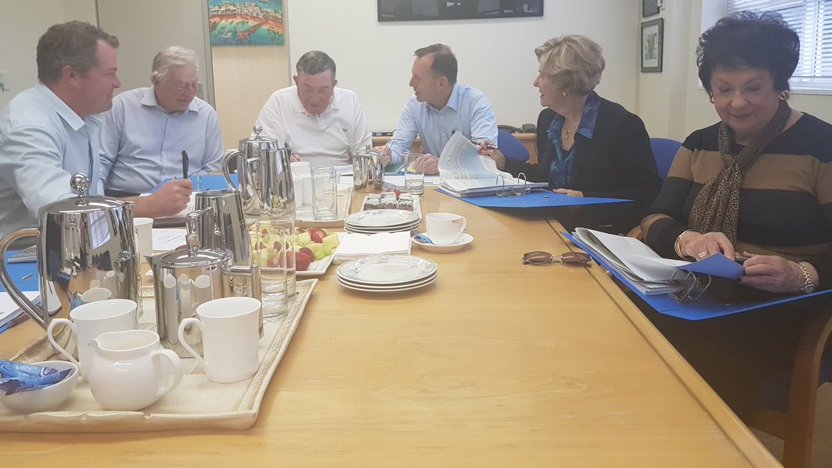 HonTonyAbbott's tweet photo. This morning the Warringah Community Consultation Committee met and made our allocations for the Stronger Communities Programme. https://t.co/qXCOLfQ064