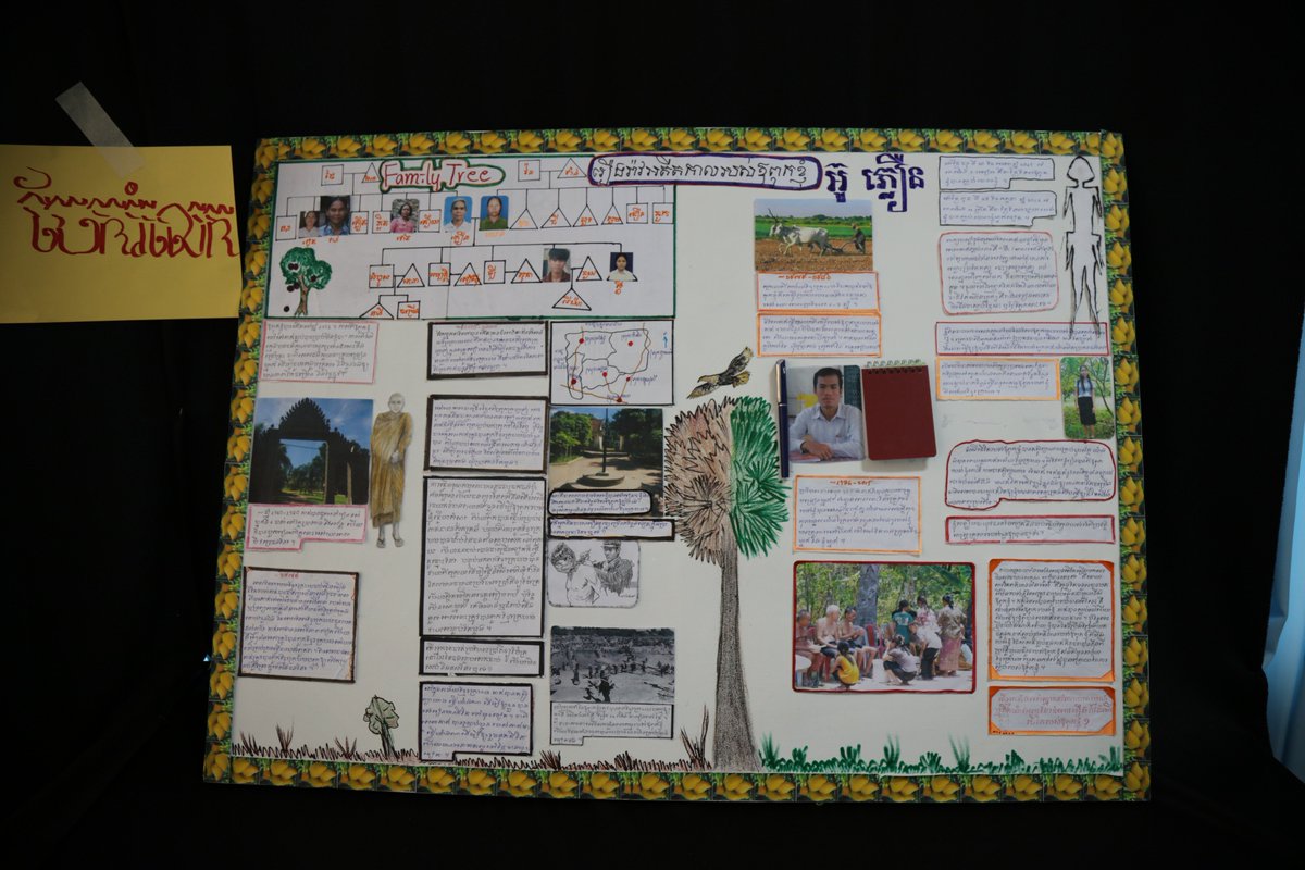#exhibition designed by children of KR #Survivors is on displayed at YRDP today.