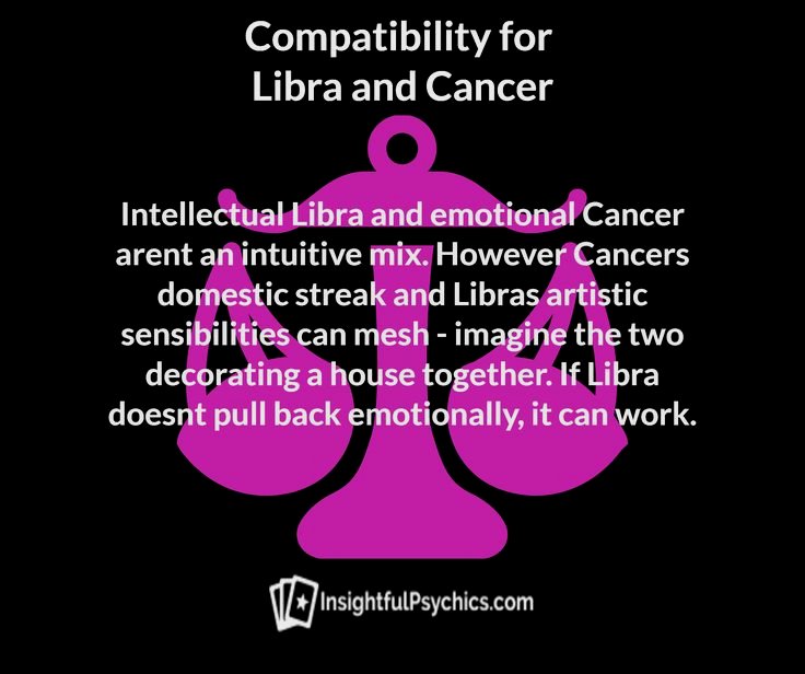 are Cancer and Libra