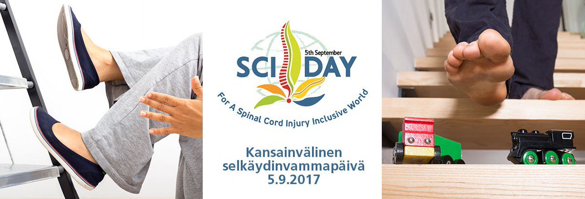 SilverKristiina's tweet photo. Kansainvälinen #selkäydinvamma’päivä 5.9. Mukana Suomesta @invalidiliitto @HUS_uutisoi #aksonry #validiakuntoutus #sciday #syvpäivä https://t.co/036ryjYzSW