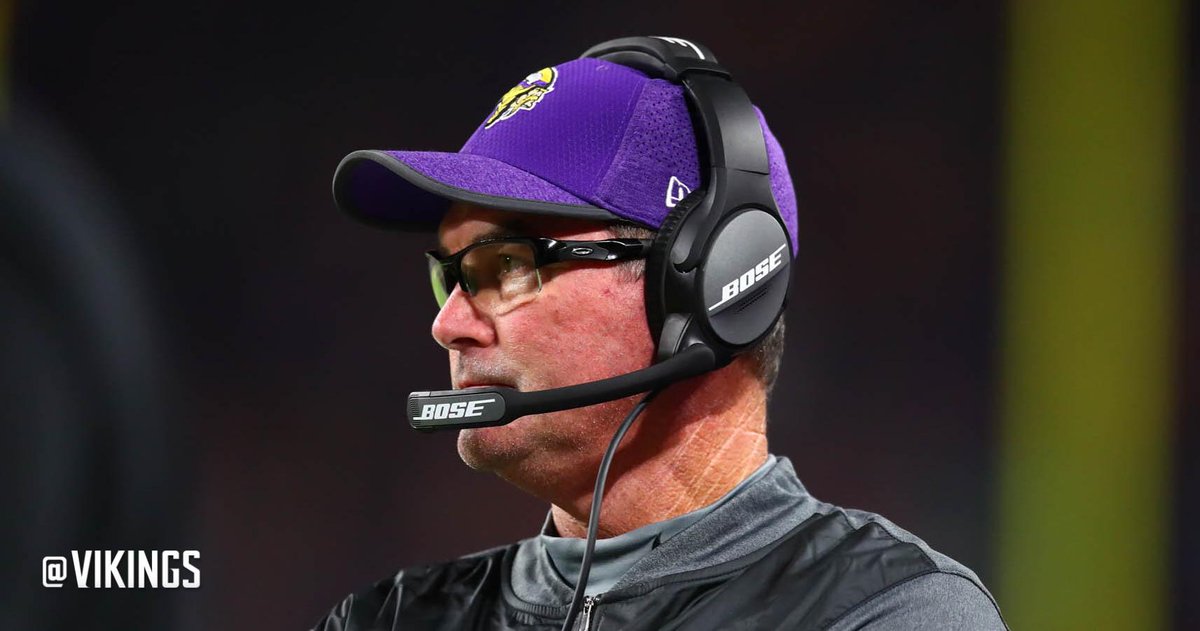 Vikings's tweet photo. Coach Zimmer is putting the preseason in the past and looking forward to the regular season. 

📺: https://t.co/uufejBVUu8 https://t.co/otRLQwlMA3