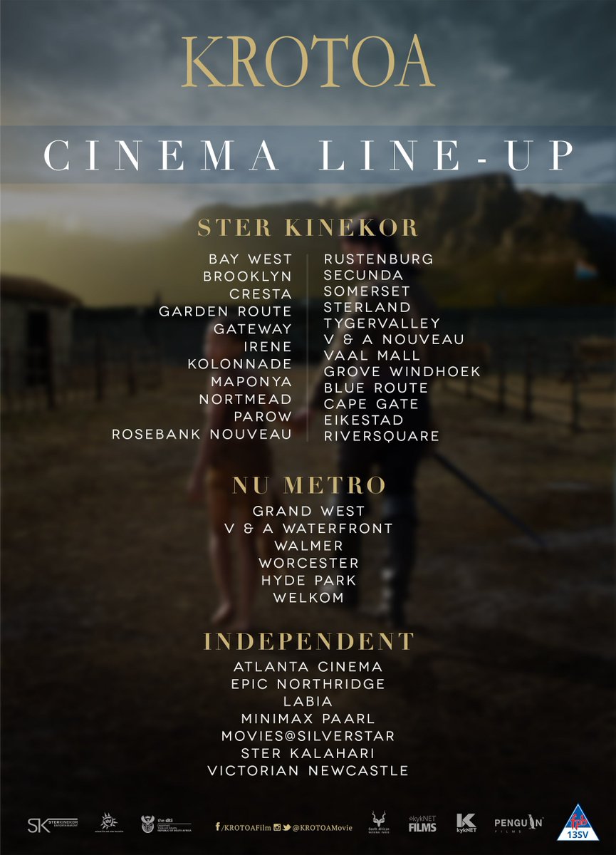 #krotoa #NowShowing #NouInTeaters