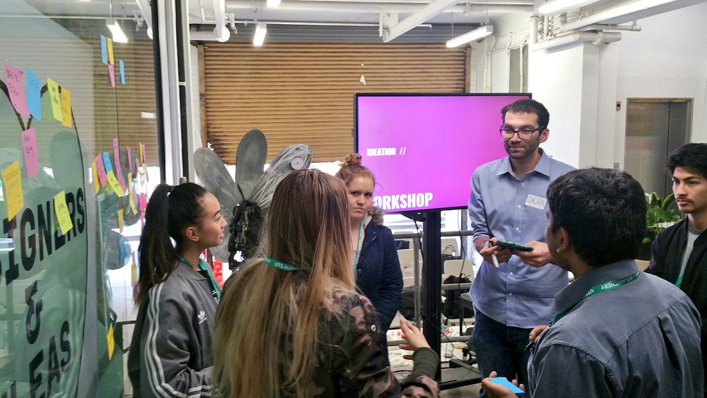 madesmi's tweet image. Peeking into #UTSHatchery&apos;s #TechImmersion day&apos;s 3D printing workshop Ideation workshop...