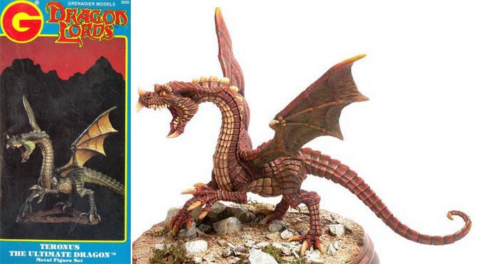 グレナディア ULTIMATE DRAGON TERONUS メタルフィギュア 籾山庸爾