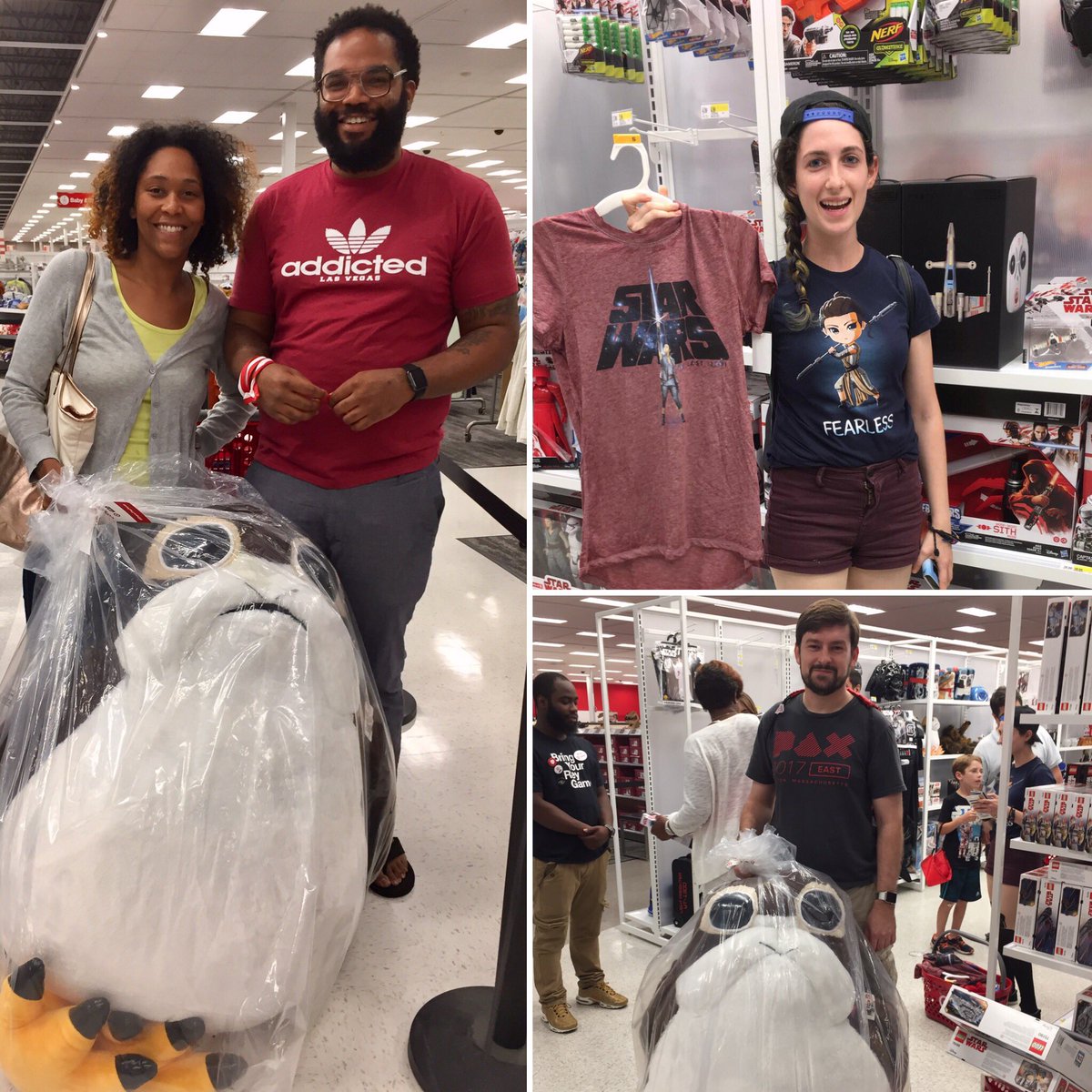 EmilySassoTGT's tweet photo. Rey Game Winners 🏆#theforcewaswiththem 👏🏼😍🎯 https://t.co/018WWRO9lp