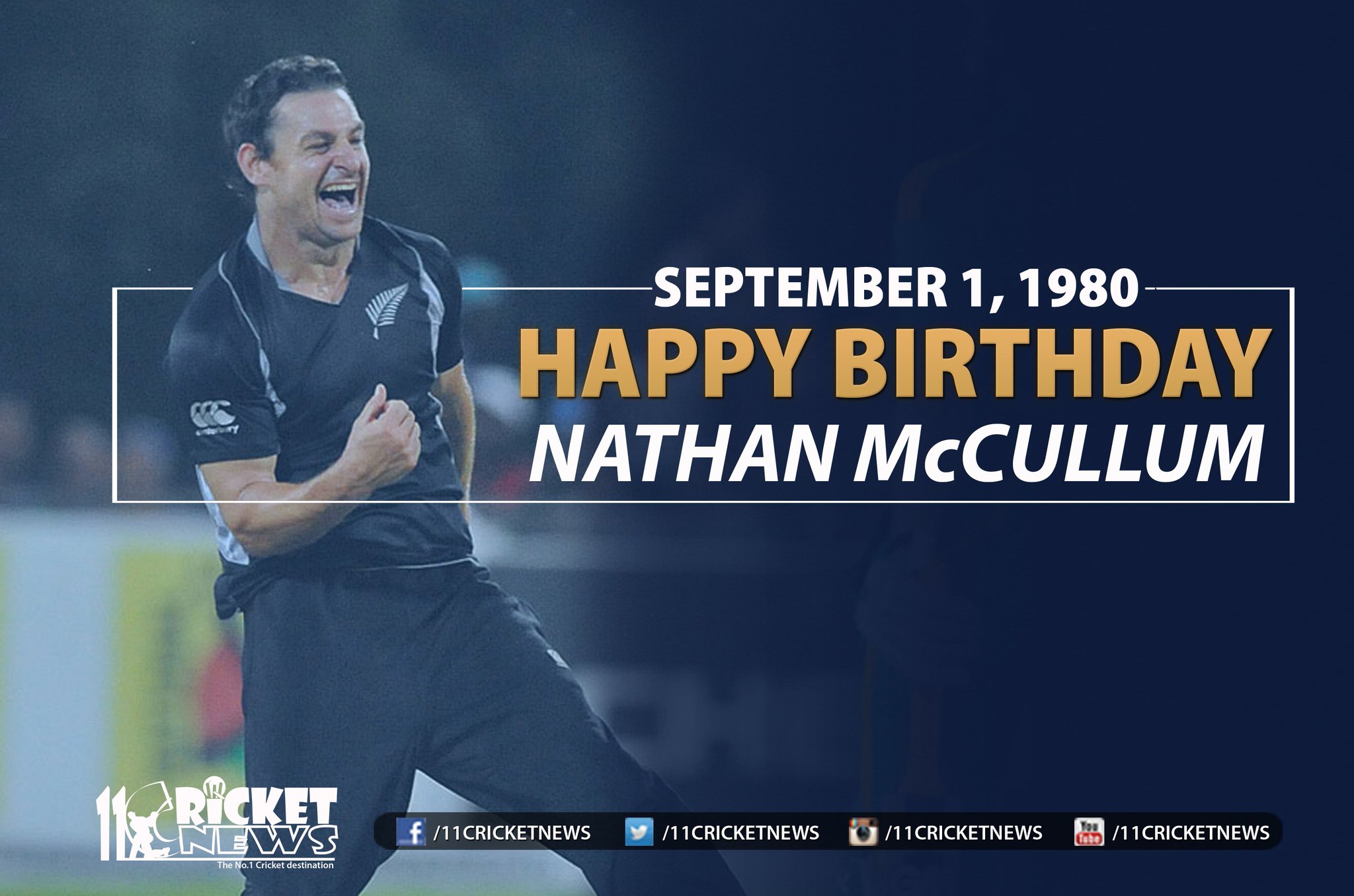 Happy Birthday \" Nathan McCullum\". He turns 37 today 