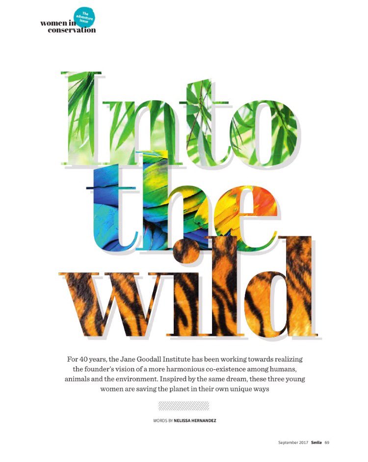 PrimateWatching's tweet image. Dr. Jane Goodall inspired me in my journey of primate research #CebuPacificMagazine #Sep2017 #JGISingapore smile.ink-live.com/html5/reader/p…