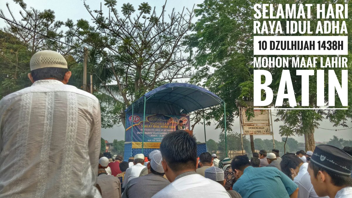 Semoga ke-ikhlasan berqurban dan berbagi dpt menumbuhkan serta menjaga jiwa sosial kepada sesama. #EidAlAdha #iduladha1438h
