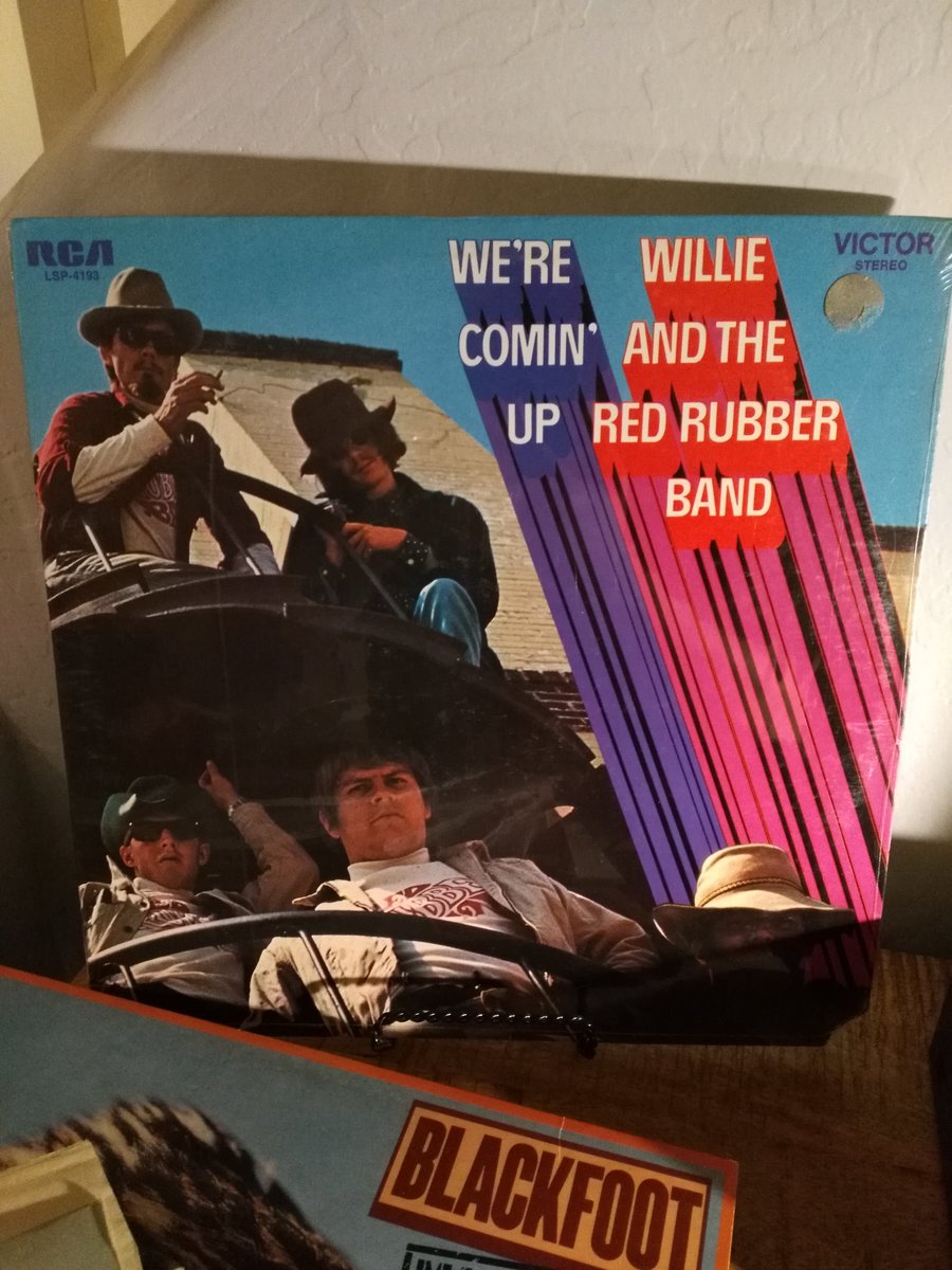 damien_deeomen's tweet photo. #NowPlaying Sealed since 1969. Never played until now. Willie and the Red Rubber Band - We're Comin' Up LP. Fuck yeah! https://t.co/LwFvRE3K9p