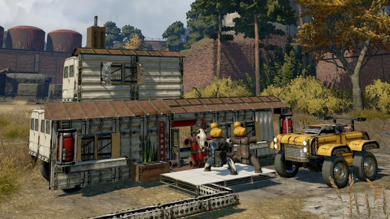 #crossout <a href="/CROSSOUT_EN/">CROSSOUT</a> Sometimes collectors come to the mobile village.