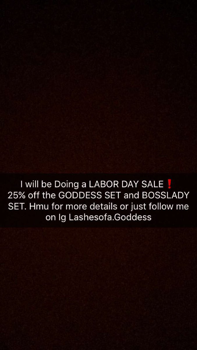 DADA_onehunnid's tweet photo. #ShopLashesofaGoddess #DaTranellDoesMyLashes #GetYourSetToday #ShippingisAvaliable #Share #LaborDaySale #BossUpYourEyeLids #BCU https://t.co/IWozmV4ayM