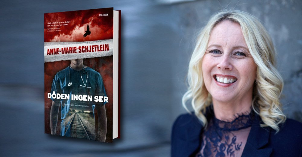 Döden ingen ser av Anne-Marie Schjetlein - en psykologisk spänningsroman som finns ute nu! mynewsdesk.com/se/bokfabriken…